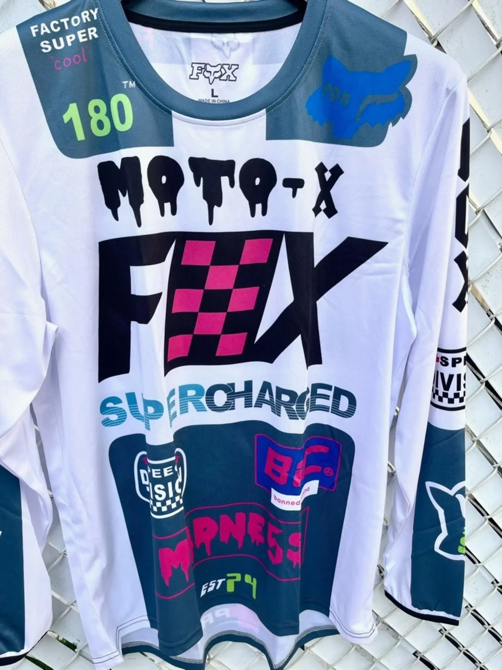 Dirt bike style jerseys T-shirt - Picture 2 of 9